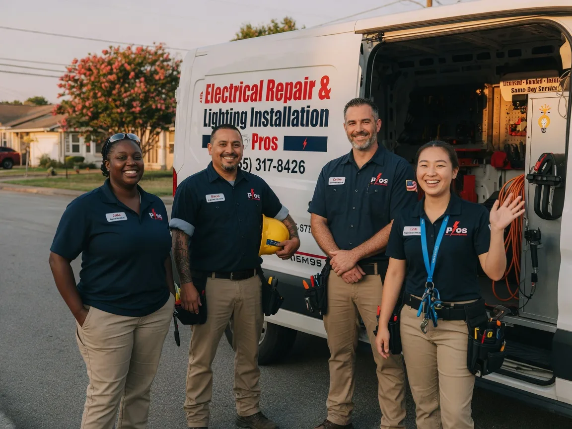 Licensed Electrician company in Blessing, TX